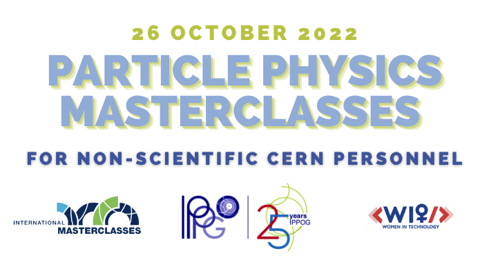 Particle physics Masterclasses for non-scientific CERN personnel